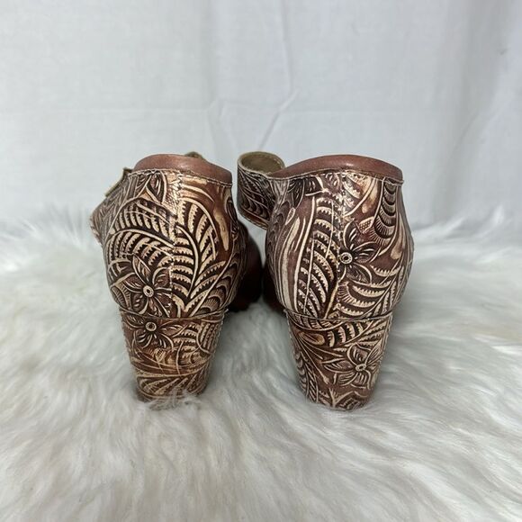 L'Artiste By Spring Step Tools Wrapped Heel Pumps Sz 40/US 9 - Picture 2 of 7